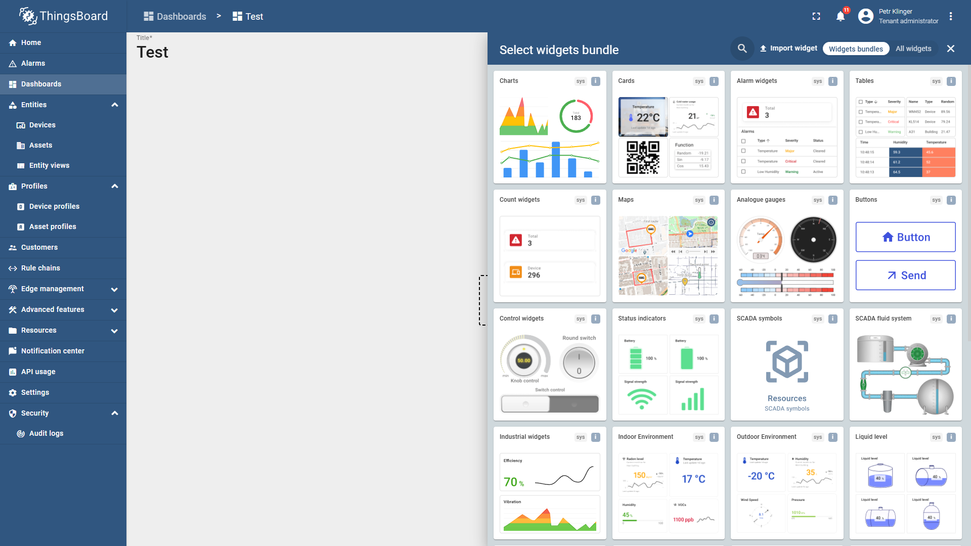 Widgets Bundles